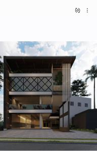 a rendering of a building at Elara Residency Cheravathur in Cheruvattūr