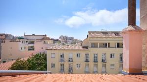 a view from the roof of a building at Studio atypique de charme in Cannes