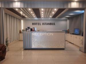 a hotel istanbul reception in a building at Hotel Istanbul Sylhet in Sylhet