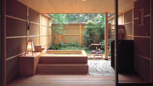 Zahrada ubytování Akazawa Onsen Hotel