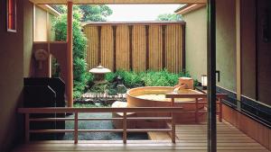 Posezení v ubytování Akazawa Onsen Hotel