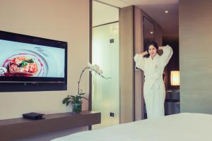 تلفاز و/أو أجهزة ترفيهية في Pan Pacific Tianjin
