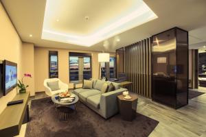 تلفاز و/أو أجهزة ترفيهية في Pan Pacific Tianjin