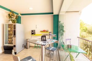 Balkón alebo terasa v ubytovaní Hotel Sausa
