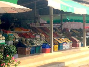 Supermarket nebo jiné obchody v  prázdninového domu nebo okolí