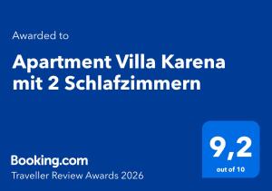 a screenshot of the appointment villa karaza mt schillinillinim at Apartment Villa Karena mit 2 Schlafzimmern in Zeuthen