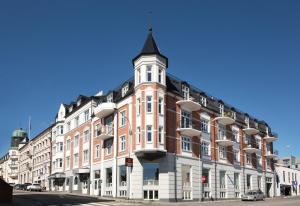 Bygningen som hotellet ligger i