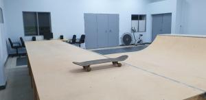 a skateboard sitting on top of a ramp at Chateau Nougat, Marrakech in Marrakesh +272 photos