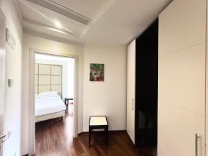 a bedroom with a bed and a table at Best Western Cesena Hotel in Cesena
