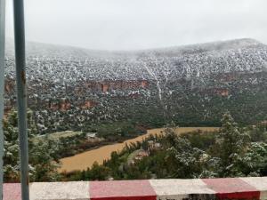 a view of a city from the top of a mountain at Tigmi Nlkhir in Aït Irizane