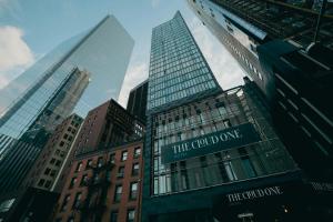 a view of a city with tall buildings at The Cloud One New York-Downtown, by the Motel One Group in New York