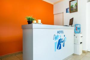 Ο χώρος του λόμπι ή της ρεσεψιόν στο Hotel del Tajo
