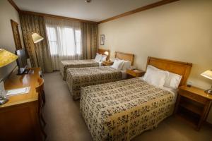 Cama ou camas em um quarto em Hotel Kosten Aike