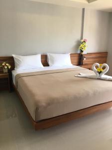 Postel nebo postele na pokoji v ubytování Living Chilled Koh Tao