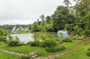 Zahrada ubytování The Windflower Resort & Spa, Coorg