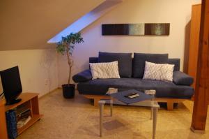 TV a/nebo společenská místnost v ubytování Apartmany U Stareho Labe