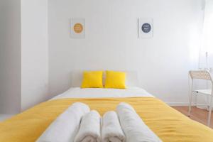 Postel nebo postele na pokoji v ubytování Villa de Indias