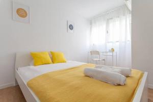 Postel nebo postele na pokoji v ubytování Villa de Indias