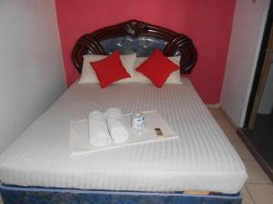 Postel nebo postele na pokoji v ubytování Shanith Guesthouse Negombo