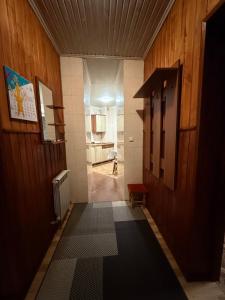 a hallway of a building with a hallwayngth at healing waters in Skhidnitsa +6 photos
