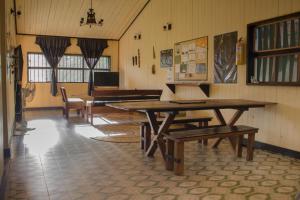 
Lounge oder Bar in der Unterkunft Hostel Casa de las Palmas Tours

