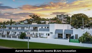 an artist impression of the abon model modern rooms renovation of a building at Aaron Motel in Gladstone