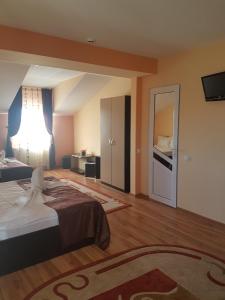 TV a/nebo společenská místnost v ubytování Motel Imperial