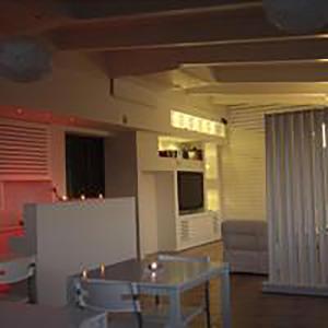 Lounge alebo bar v ubytovaní Il Falco e Il Gabbiano