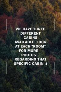 a sign that reads we have three different cats available look at each room for more at Traditional timber farm with Sauna & Wi-Fi in Baukål