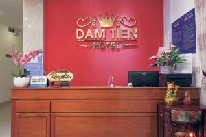 Vstupní hala nebo recepce v ubytování Dam Tien Hotel