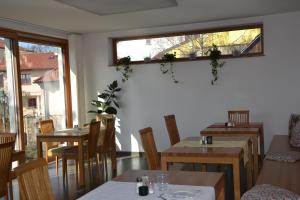 Restaurace v ubytování Wein + Bett Wiedeck