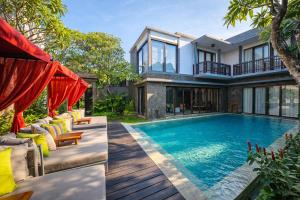 an image of a house with a swimming pool at Seminyak Icon - by Karaniya Experience - CHSE certified in Seminyak