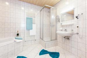 Kúpeľňa v ubytovaní Art-Apartments Kartnaller superior