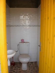 Baðherbergi á Le Drom'blanc
