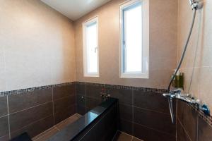 Vannituba majutusasutuses Lantein B&B