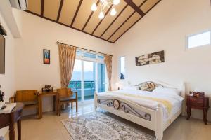 Voodi või voodid majutusasutuse Lantein B&B toas