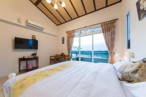 Postel nebo postele na pokoji v ubytování Lantein B&B