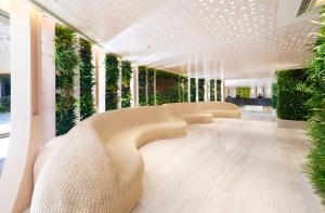 A seating area at The Cityview - Chinese YMCA of Hong Kong