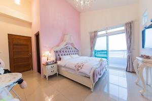 Voodi või voodid majutusasutuse Lantein B&B toas