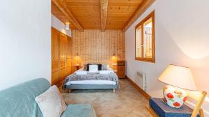 Llit o llits en una habitació de White Chalet