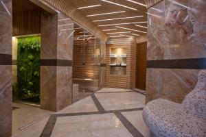 Koupelna v ubytování Boutique Hotel La Roche