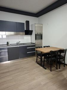 ครัวหรือมุมครัวของ Hotel Appartements asado