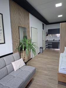 ครัวหรือมุมครัวของ Hotel Appartements asado +16 ภาพ
