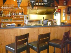 Lounge nebo bar v ubytování Ubytování nad Bisonem
