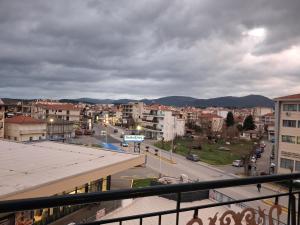 a view of a city from a balcony at Marbi Apartment in Tripoli