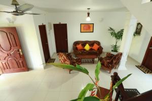 Istumisnurk majutusasutuses Flamingo Guest house