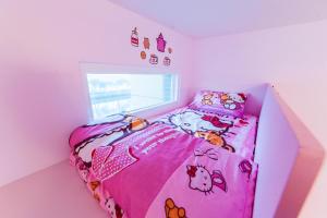 Voodi või voodid majutusasutuse Lantein B&B toas