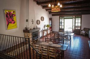 Posezení v ubytování Casa Parramon