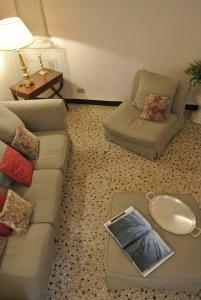 Posezení v ubytování Palazzo Zecchino B&B