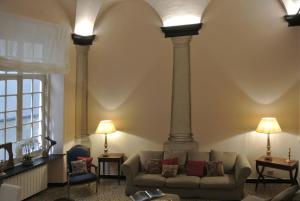 Posezení v ubytování Palazzo Zecchino B&B